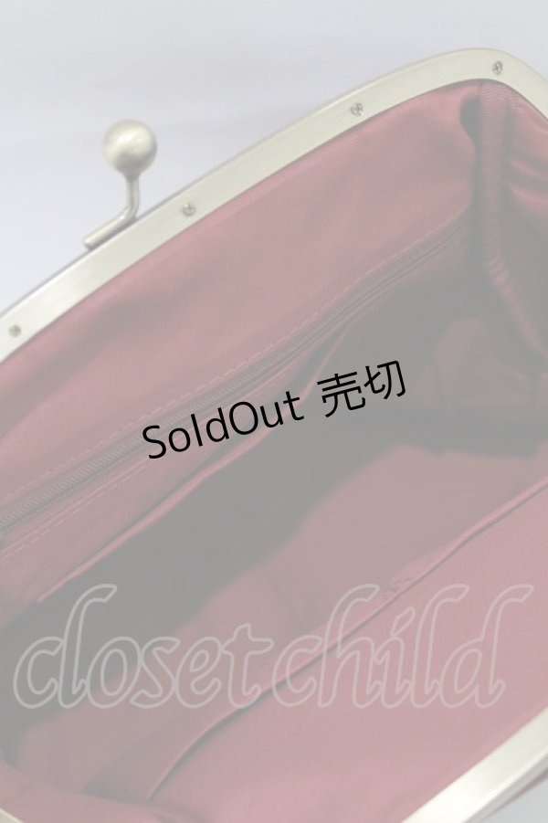 画像3: virally / 星名桜子/がま口バッグ  レッド H-26-02-07-034-PU-BG-NS-ZH (3)