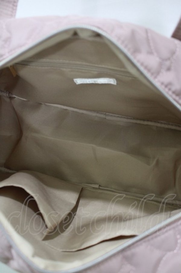 画像3: m petit by misako / AM*ハートキルティングB  ピンク H-26-02-07-042-LO-BG-NS-ZH (3)