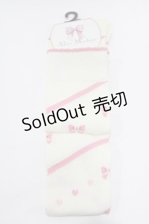 画像: Alice Mashiro / 眞白ありす/ECMAOVKリボンハート  オフ/ピンク H-26-02-07-054-PU-ZA-NS-ZH