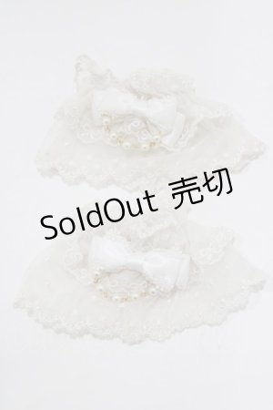 画像: axes femme kawaii / ファンシーリボンお袖留め  オフ H-26-02-07-056-AX-ZA-NS-ZH