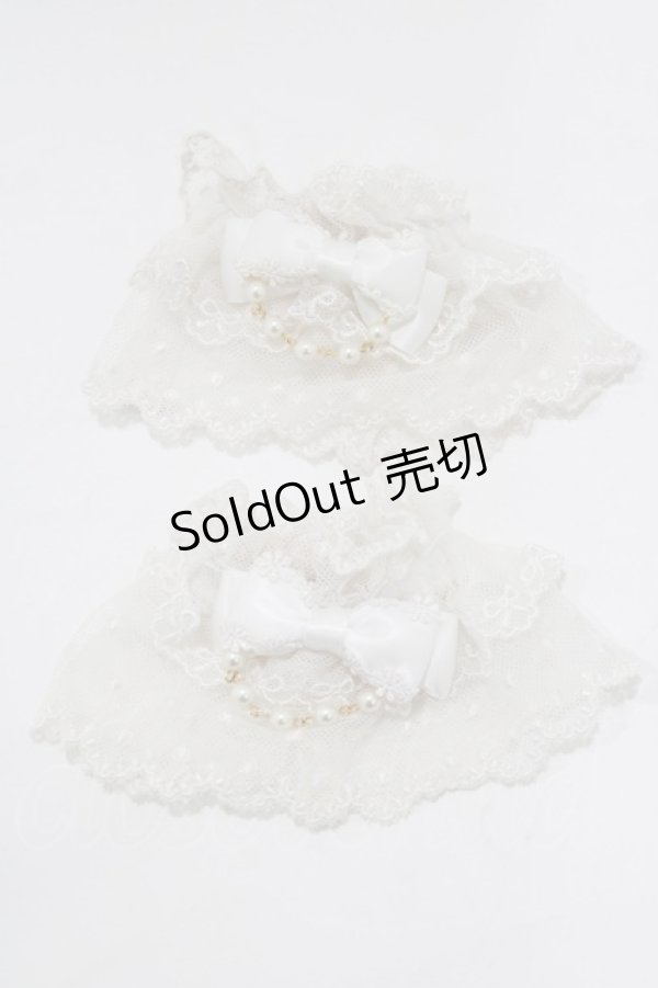 画像1: axes femme kawaii / ファンシーリボンお袖留め  オフ H-26-02-07-056-AX-ZA-NS-ZH (1)