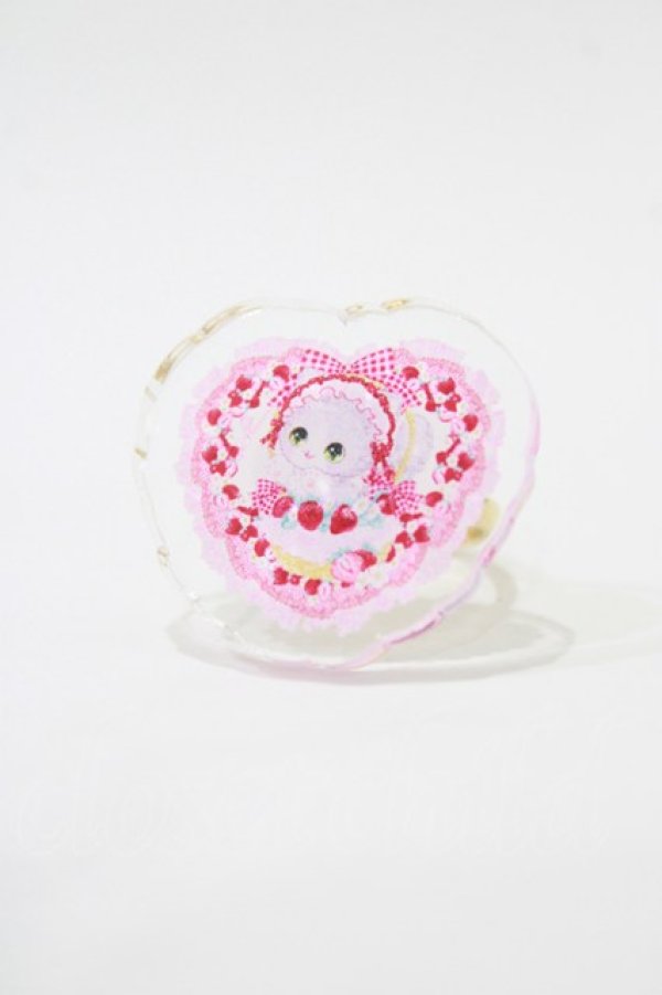 画像1: Royal Princess Alice / Strawberry Sweets・飴ノ森ふみかコラボ/ハートリング  ピンク H-26-02-07-059-LO-AC-NS-ZH (1)