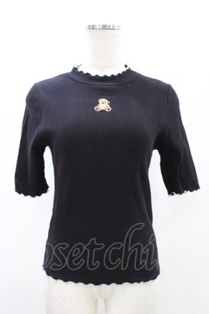 画像: Candy Stripper / BEAR RIB   ブラック H-26-02-07-1035-PU-TO-KB-ZH