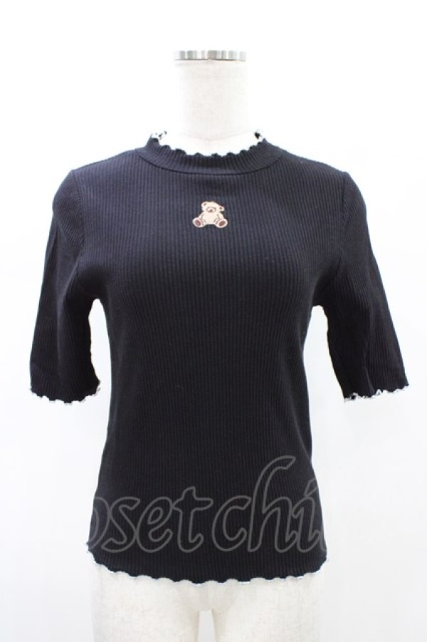 画像1: Candy Stripper / BEAR RIB   ブラック H-26-02-07-1035-PU-TO-KB-ZH (1)