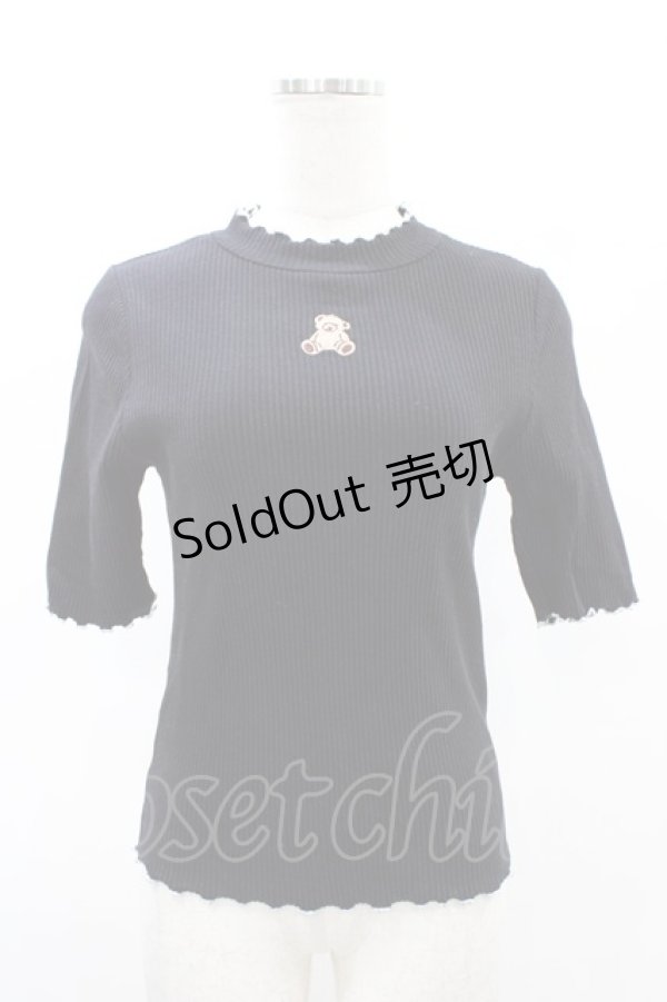 画像1: Candy Stripper / BEAR RIB   ブラック H-26-02-07-1035-PU-TO-KB-ZH (1)