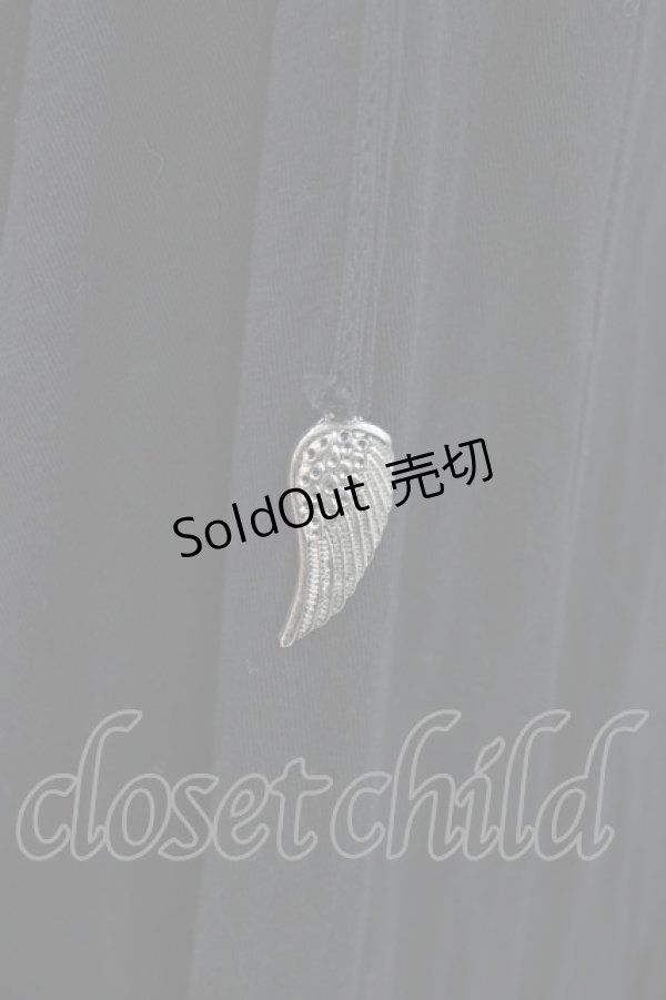 画像3: Rozen Kavalier / フェザーチャーム付フードカーディガン  ブラック H-26-02-07-1036-OO-TO-KB-ZH (3)