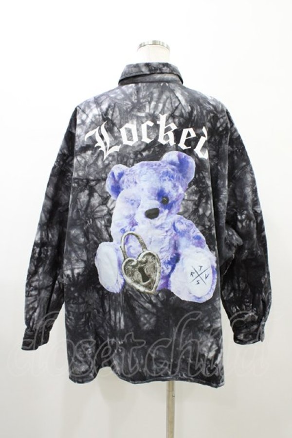 画像2: TRAVAS TOKYO / Locked bear shirts  グレー H-26-02-07-1053-PU-TO-KB-ZH (2)