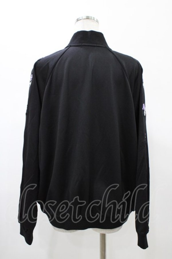 画像2: Candy Stripper / SUYA SUYA PANDA JERSEY BLOUSON  ブラック H-26-02-07-1058-PU-JA-KB-ZH (2)