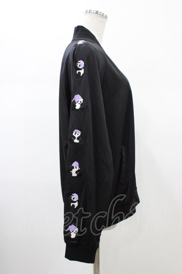 画像3: Candy Stripper / SUYA SUYA PANDA JERSEY BLOUSON  ブラック H-26-02-07-1058-PU-JA-KB-ZH (3)