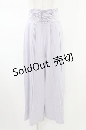 画像: Rozen Kavalier / プリーツワイドパンツ  ラベンダー H-26-02-07-1008-OO-PA-KB-ZH