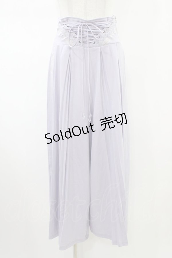 画像1: Rozen Kavalier / プリーツワイドパンツ  ラベンダー H-26-02-07-1008-OO-PA-KB-ZH (1)