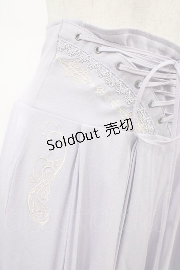 画像3: Rozen Kavalier / プリーツワイドパンツ  ラベンダー H-26-02-07-1008-OO-PA-KB-ZH (3)