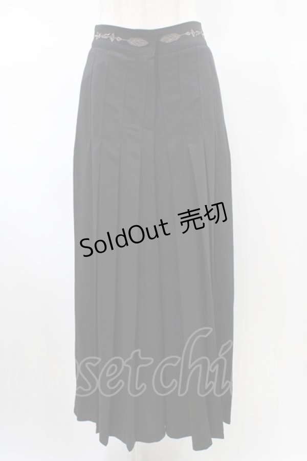 画像1: Rozen Kavalier / タックワイドパンツ  ブラック H-26-02-07-1010-OO-PA-KB-ZH (1)