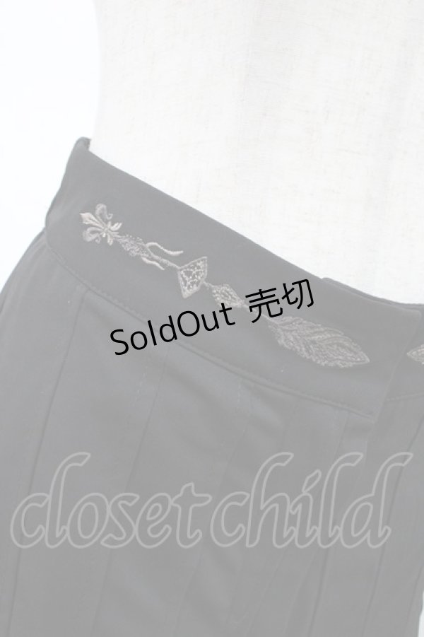 画像3: Rozen Kavalier / タックワイドパンツ  ブラック H-26-02-07-1010-OO-PA-KB-ZH (3)