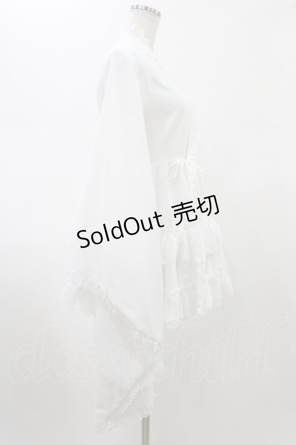 画像3: MAJOH(MR corset) / MINI FRILL YUKATA  白 H-26-02-07-1013-0-OP-AK-ZH (3)