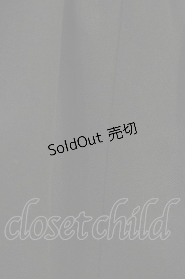 画像3: PEACE NOW / ストライプリボンバルーンスカート  黒 H-26-02-07-1020-PU-SK-KB-ZH (3)