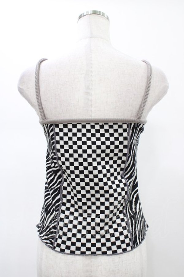 画像2: Candy Stripper / CND BABYキャミソール  ブラック H-26-02-07-1028-PU-TO-KB-ZH (2)