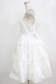 画像2: Alice Mashiro / 眞白ありす/フリルジャンパースカート L オフ H-26-02-07-001-PU-OP-NS-ZH (2)