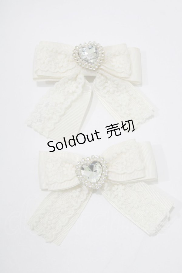 画像2: m petit by misako / AM2Pビジュークリップ  オフ H-26-02-07-068-LO-ZA-NS-ZH (2)