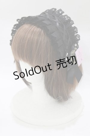 画像: m petit by misako / AM*NIPLヘッドドレス  ブラック H-26-02-07-070-LO-AC-NS-ZH