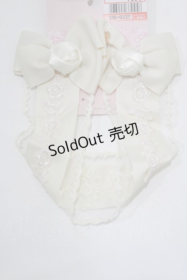 画像1: m petit by misako / AM*NIヘッドドレスA  オフ H-26-02-07-075-LO-AC-NS-ZH (1)