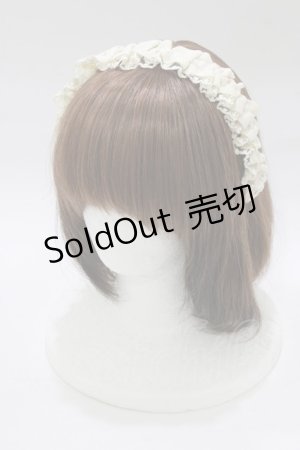 画像: m petit by misako / TT*AMレースカチューシャ  オフ H-26-02-07-077-LO-AC-NS-ZH