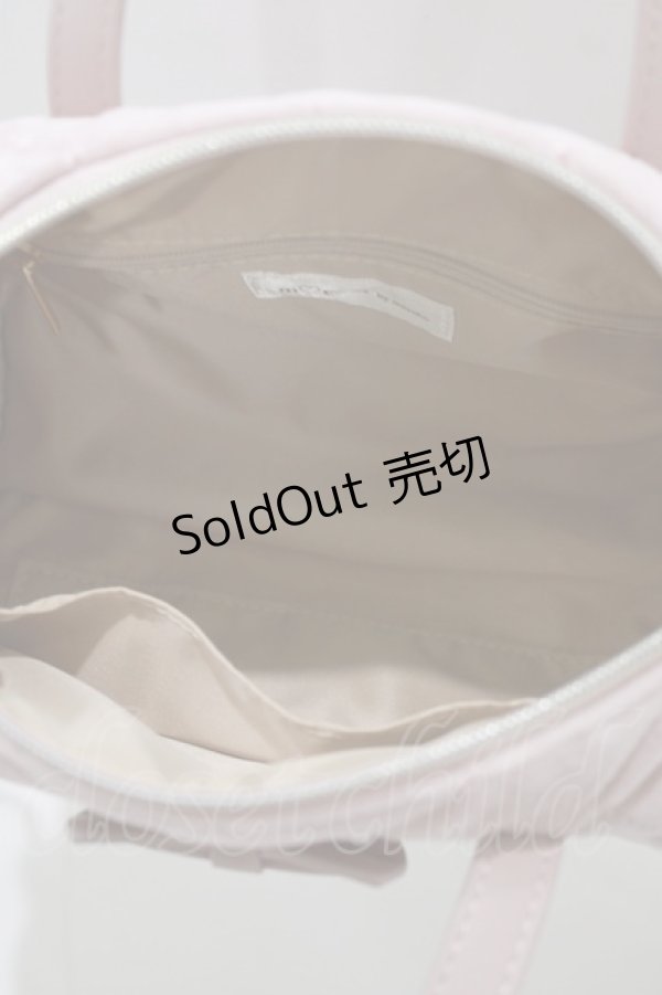 画像2: m petit by misako / キルティングリボンショルダーバッグ  ピンク H-26-02-07-082-LO-BG-NS-ZH (2)