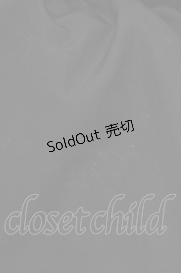 画像5: m petit by misako / サテンキリカエペチスカート L ブラック H-26-02-07-007-LO-SK-NS-ZH (5)