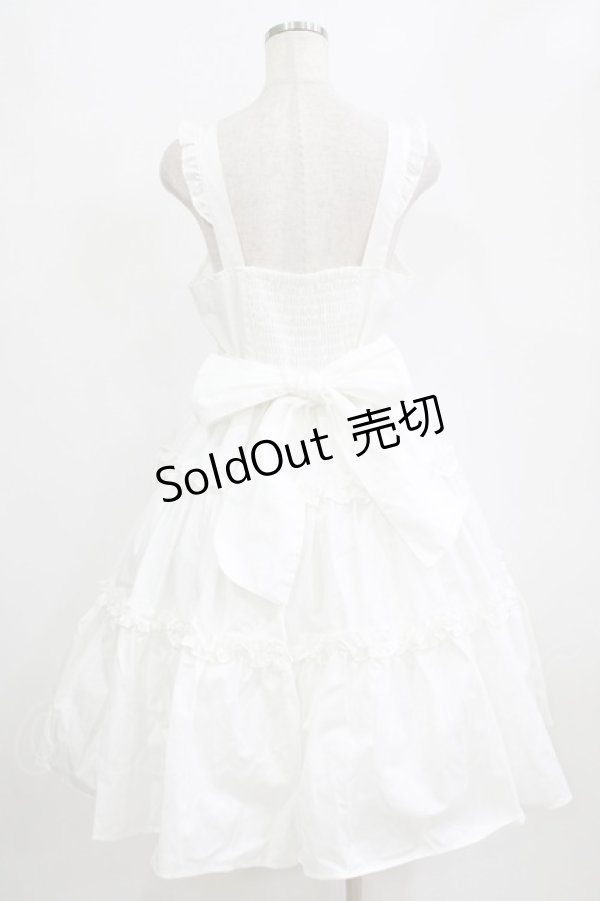 画像3: Alice Mashiro / 眞白ありす/フリルジャンパースカート L オフ H-26-02-07-001-PU-OP-NS-ZH (3)
