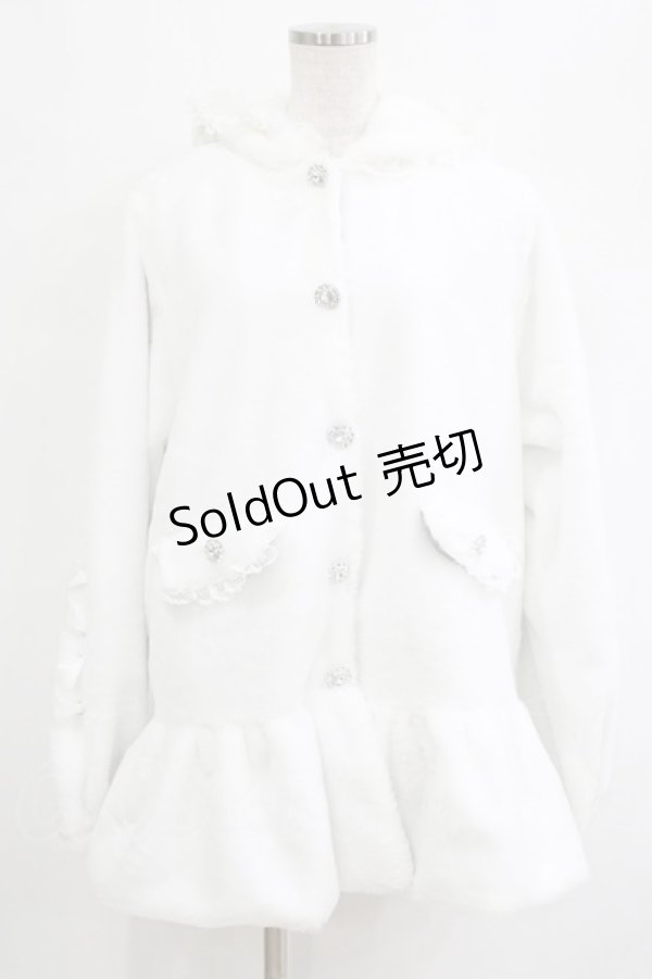 画像1: NOEMIE / シナモロール/レースアップファーブルゾン M オフ H-26-02-07-018-LO-CO-NS-ZH (1)