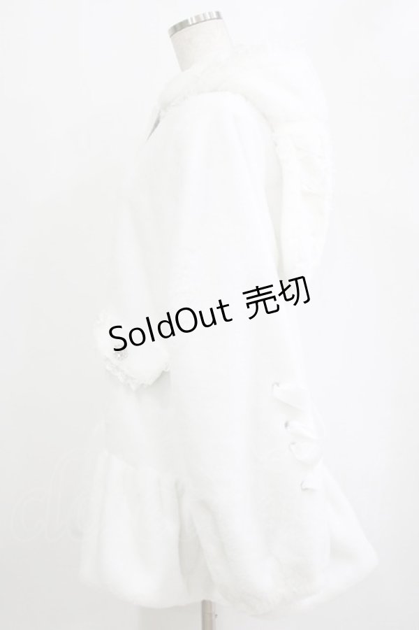 画像2: NOEMIE / シナモロール/レースアップファーブルゾン M オフ H-26-02-07-018-LO-CO-NS-ZH (2)