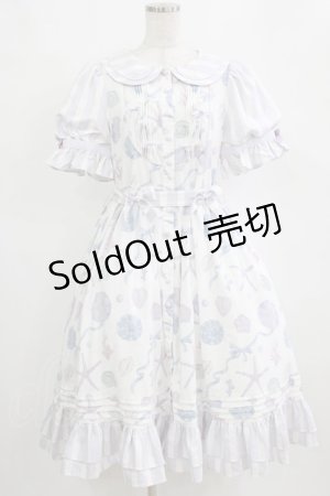 画像: Hoshibako Works / マリンダイアリーワンピース M オフ/ラベンダー H-26-02-07-003-LO-OP-NS-ZH