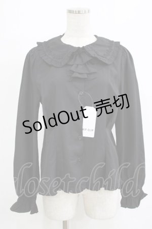 画像: CHIP CLIP / WonderTeaParty/ブラウス＆ヘッドドレスセット L ブラック H-26-02-07-021-PU-BL-NS-ZH