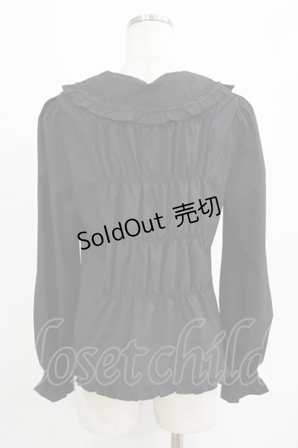 画像3: CHIP CLIP / WonderTeaParty/ブラウス＆ヘッドドレスセット L ブラック H-26-02-07-021-PU-BL-NS-ZH (3)