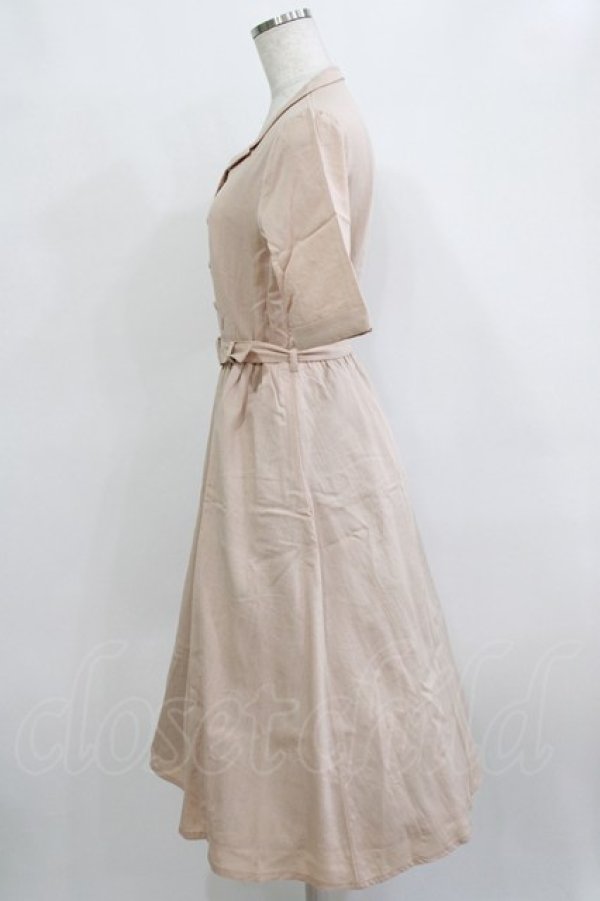 画像2: an another angelus / レトロ変型開衿ワンピース Free L/BEIGE H-26-02-08-024-CA-OP-NS-ZH (2)