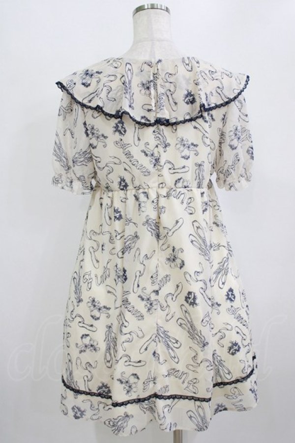 画像3: Fi.n.t / トゥーシューズシフォンワンピース Free オフ H-26-02-08-033-CA-OP-NS-ZH (3)