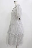 画像2: Fi.n.t / チュールドッキングポロワンピース Free L/GRAY H-26-02-08-035-CA-OP-NS-ZH (2)