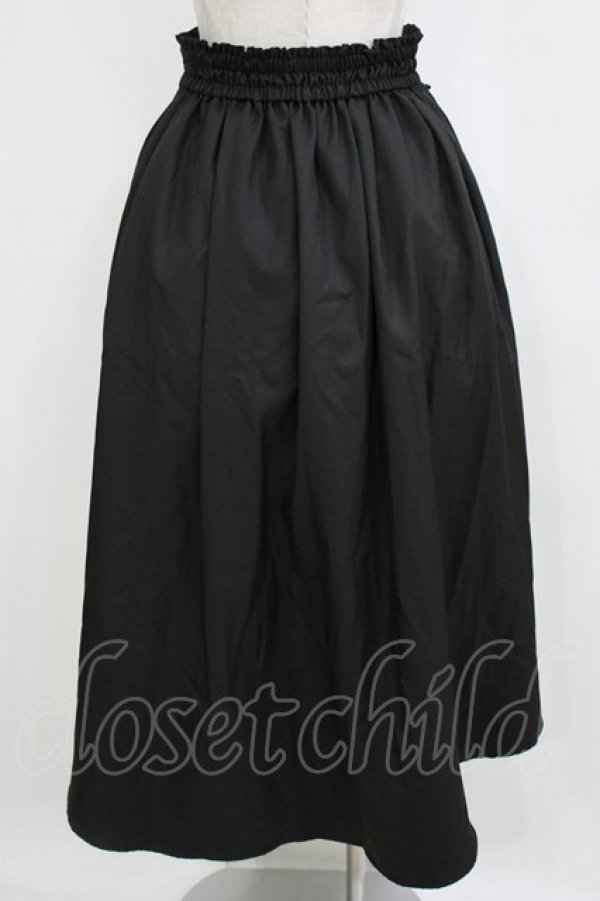 画像3: axes femme / W釦×ブレードイレヘムスカート M ブラック H-26-02-08-036-AX-SK-YZ-ZH (3)