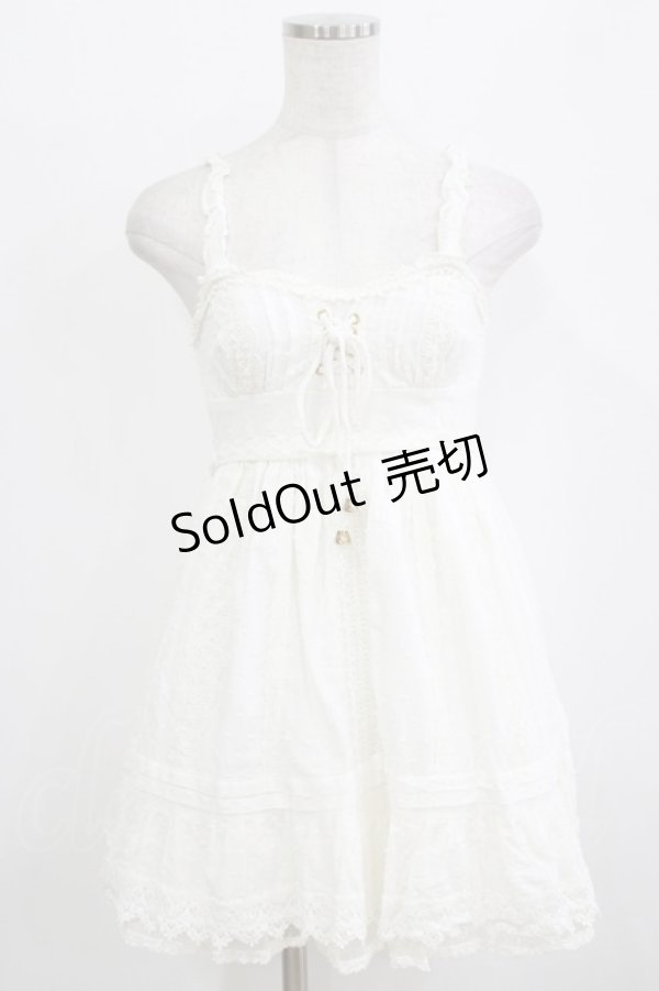 画像1: LIZ LISA / フラワーレースチュニック Free オフ H-26-02-08-037-LO-TO-NS-ZH (1)