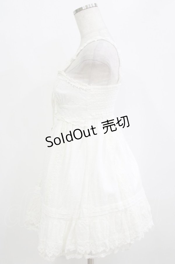 画像2: LIZ LISA / フラワーレースチュニック Free オフ H-26-02-08-037-LO-TO-NS-ZH (2)