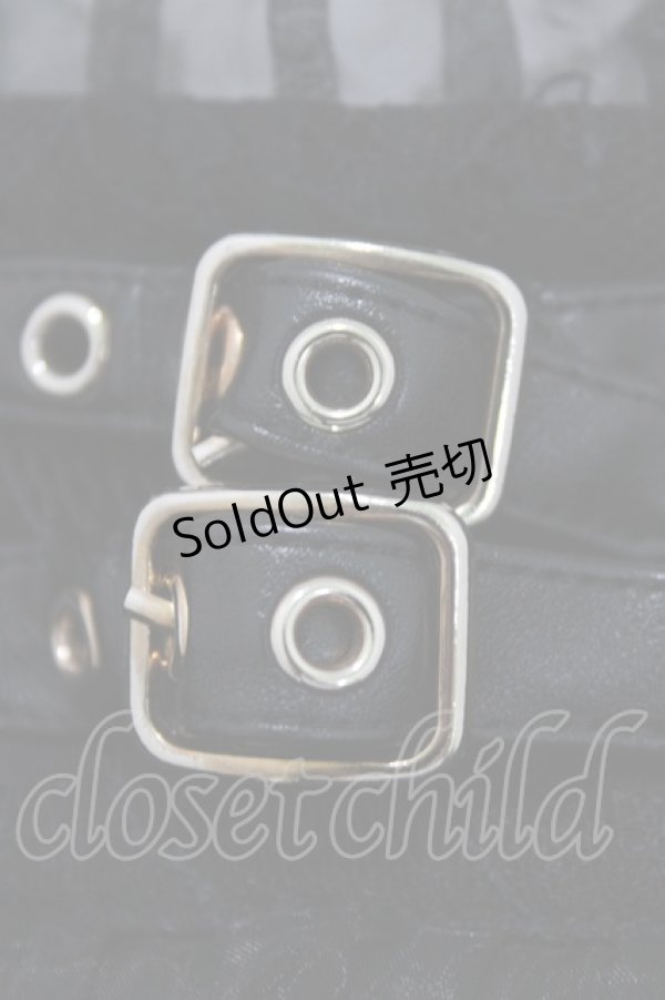 画像5: Rojita / 飾りベルトプリーツライクスカート Free ブラック H-26-02-08-040-LO-SK-NS-ZH (5)