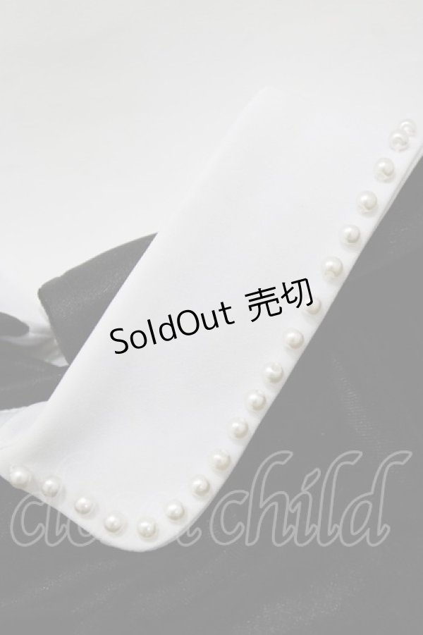 画像4: evelyn / バイカラーベロアトップス Free ブラック H-26-02-08-048-LO-TO-NS-ZH (4)