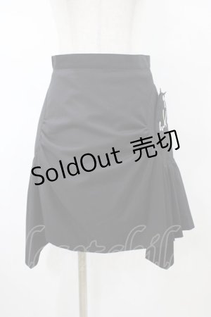 画像: PEACE NOW / エビィちゃんブローチ付スカート  ブラック H-26-02-08-1038-PU-SK-KB-ZH