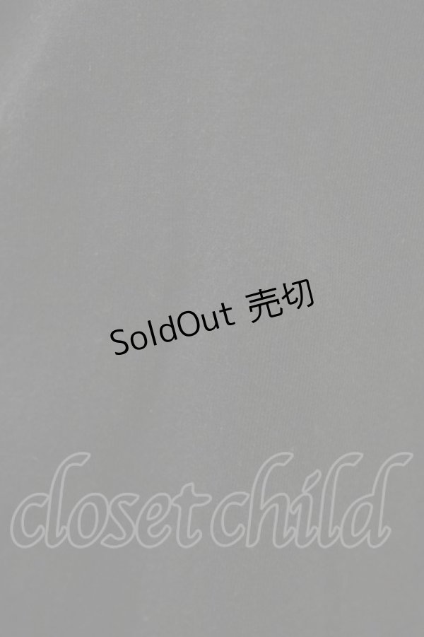 画像4: PEACE NOW / フリルギャザーロングタンク  ブラック H-26-02-08-1045-PU-TO-KB-ZH (4)