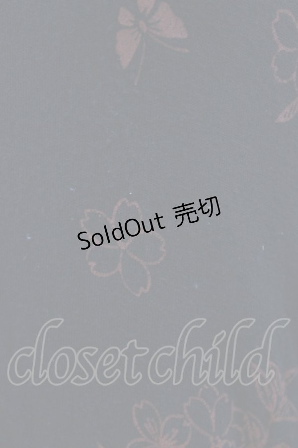 画像3: gouk / 和柄切替カットソーロングシャツ  ブラック H-26-02-08-1049-GO-BL-KB-ZH (3)