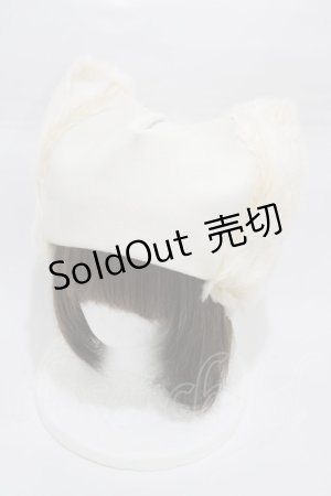 画像: MILKBOY / CAT BOY HAT  クリーム H-26-02-08-1004-MB-AC-AK-ZH
