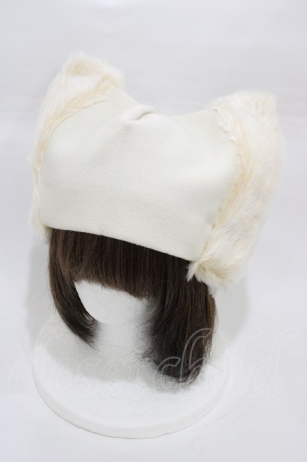画像1: MILKBOY / CAT BOY HAT  クリーム H-26-02-08-1004-MB-AC-AK-ZH (1)