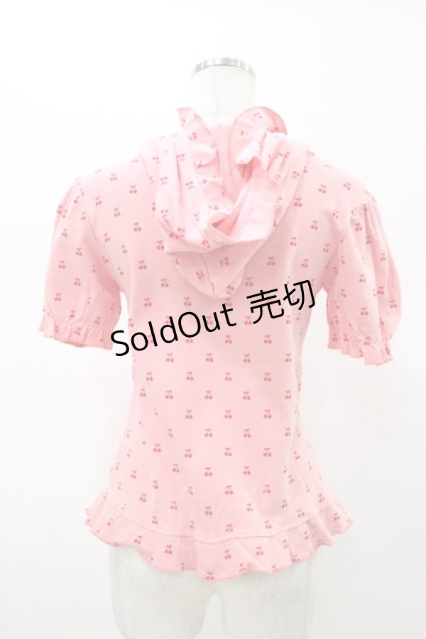 画像2: PUTUMAYO / チェリードットパフパーカー  ピンク H-26-02-08-1054-PT-TO-KB-ZH (2)