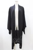 画像1: Deorart / 着物袖ロングカーディガン M ブラック H-26-02-08-1057-PU-TO-KB-ZH (1)