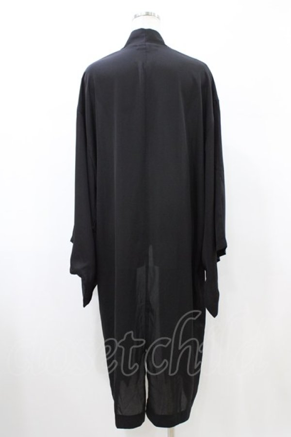 画像2: Deorart / 着物袖ロングカーディガン M ブラック H-26-02-08-1057-PU-TO-KB-ZH (2)